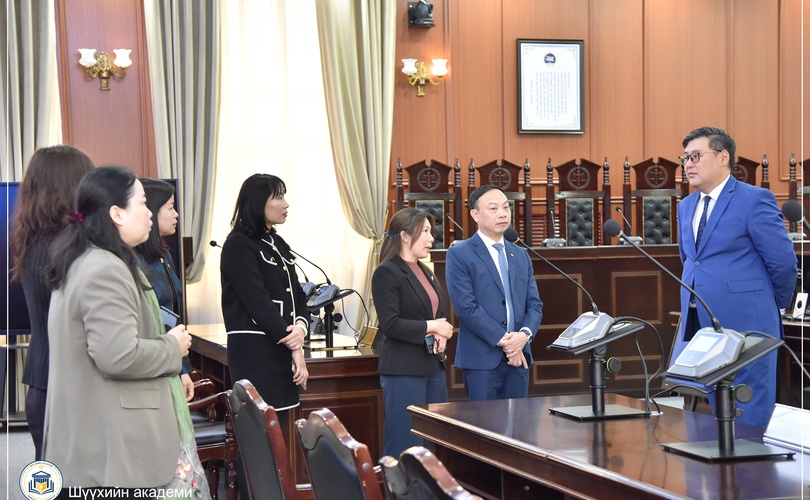 DELEGATES FROM THE JUDICIAL ACADEMY OF THE SOCIALIST REPUBLIC OF VIETNAM PAID A WORKING VISIT TO MONGOLIA