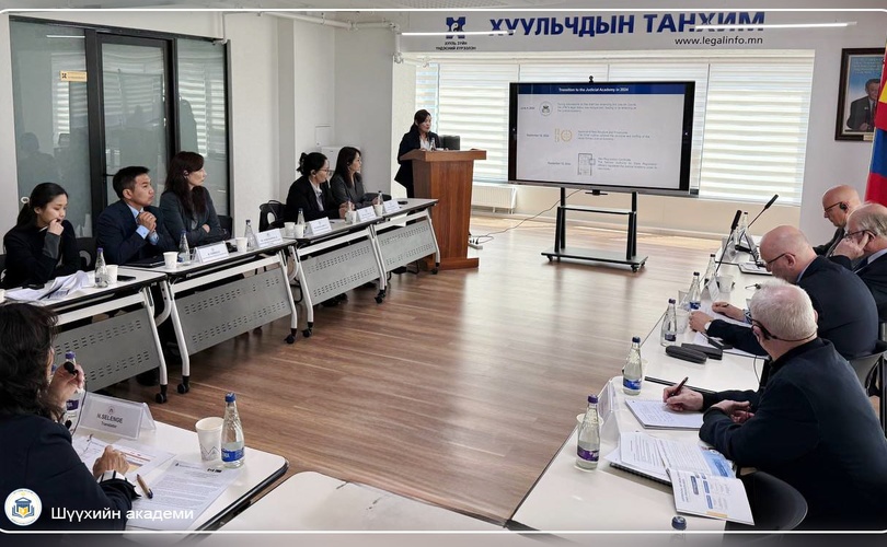 Discussion Meeting held on the “Equal Justice for All in Mongolia (EJAM)” project