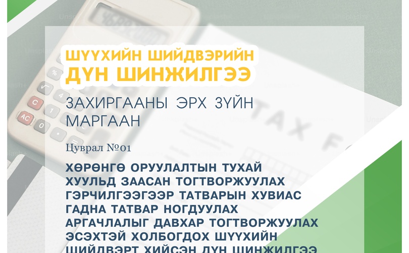 Хөрөнгө оруулалтын тухай хуульд заасан тогтворжуулах гэрчилгээгээр татварын хувиас гадна татвар ногдуулах аргачлалыг давхар тогтворжуулах эсэхтэй холбогдох шүүхийн шийдвэрт хийсэн дүн шинжилгээ