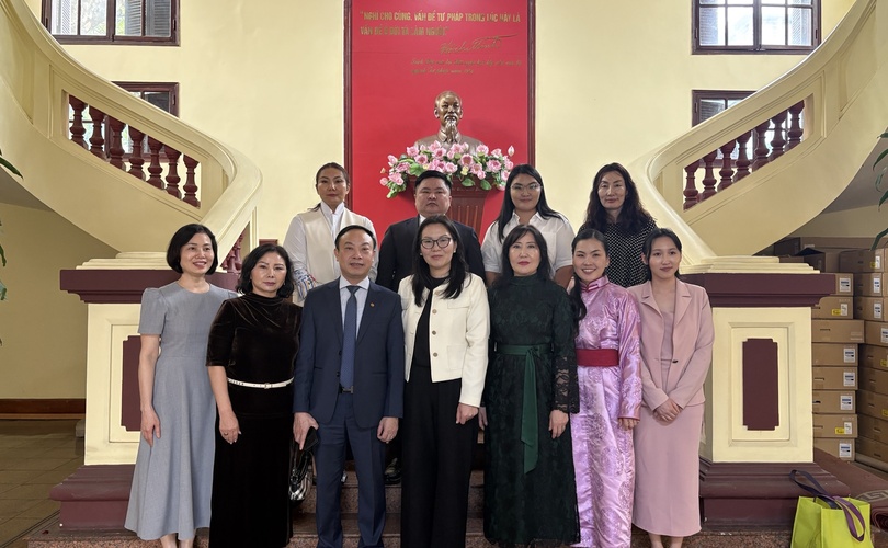 Mongolian and Vietnamese Judicial academies organize experience sharing program