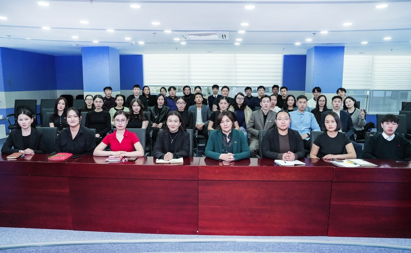 Law students from Otgontenger University visited Judicial academy