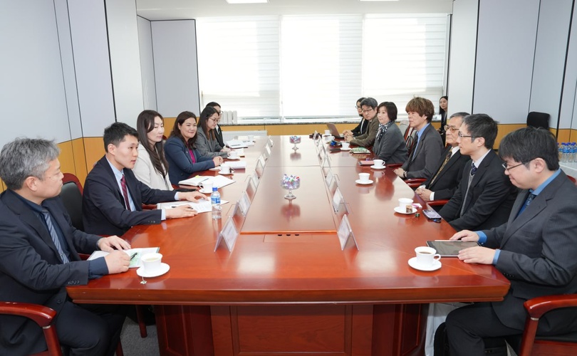 Judicial Academy Officials Receive Delegation from Nagoya University, Japan