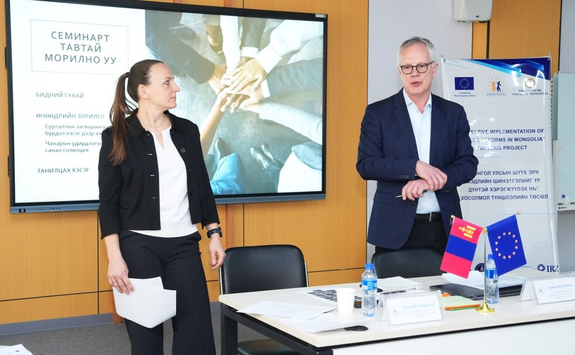 ХБНГУ-ын туршлагыг хуваалцсан сургалт зохион байгуулагдлаа