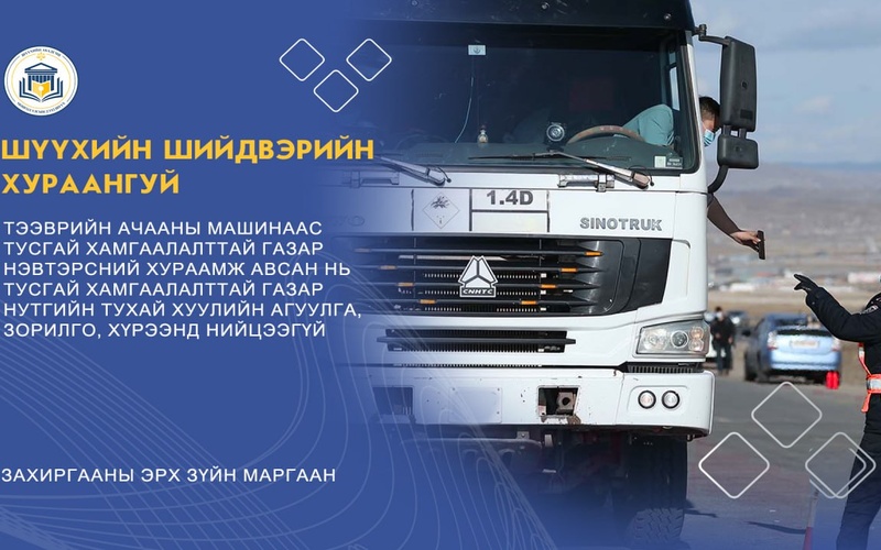 ТЭЭВРИЙН АЧААНЫ МАШИНААС ТУСГАЙ ХАМГААЛАЛТТАЙ ГАЗАР НЭВТЭРСНИЙ ХУРААМЖ АВСАН НЬ ТУСГАЙ ХАМГААЛАЛТТАЙ ГАЗАР НУТГИЙН ТУХАЙ ХУУЛИЙН АГУУЛГА, ЗОРИЛГО, ХҮРЭЭНД НИЙЦЭЭГҮЙ